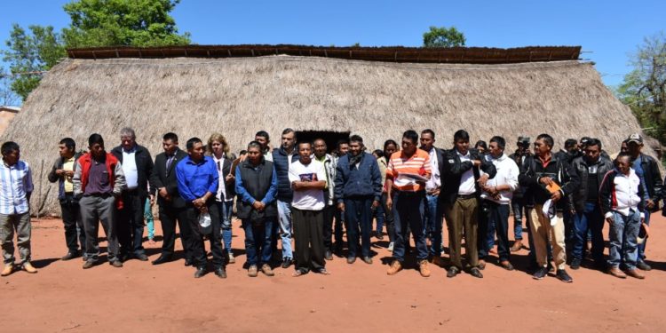 Líderes del pueblo Pai Tavytera solicitaron mediación del INDI para requerir seguridad al Estado ante lo sucedido en Jasuka Venda