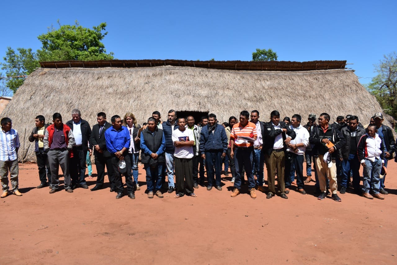 Líderes del pueblo Pai Tavytera solicitaron mediación del INDI para requerir seguridad al Estado ante lo sucedido en Jasuka Venda