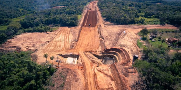 Ruta PY02: avanzan obras en Itacurubí de la Cordillera Ruta PY02: avanzan obras en Itacurubí de la Cordillera