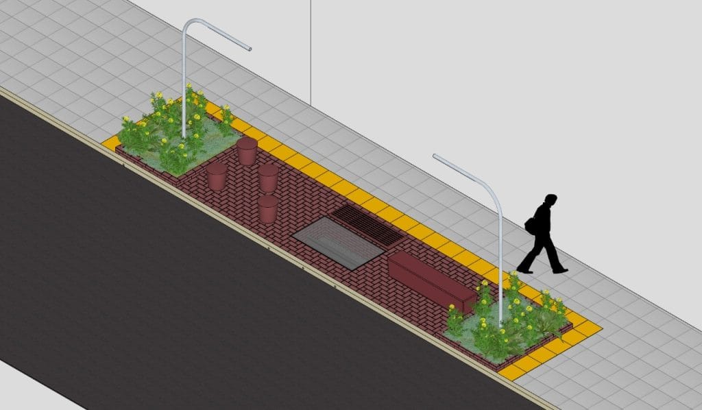 Parklet urbano brindará un innovador espacio de descanso en calle Palma