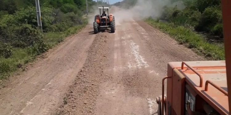Avanzan las tareas para mejorar la transitabilidad de caminos vecinales en Alto Paraguay Avanzan las tareas para mejorar la transitabilidad de caminos vecinales en Alto Paraguay
