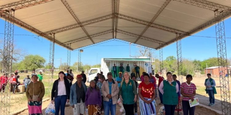 Por primera vez brindaron diversas asistencias a mujeres de la Comunidad Indígena San Loewen