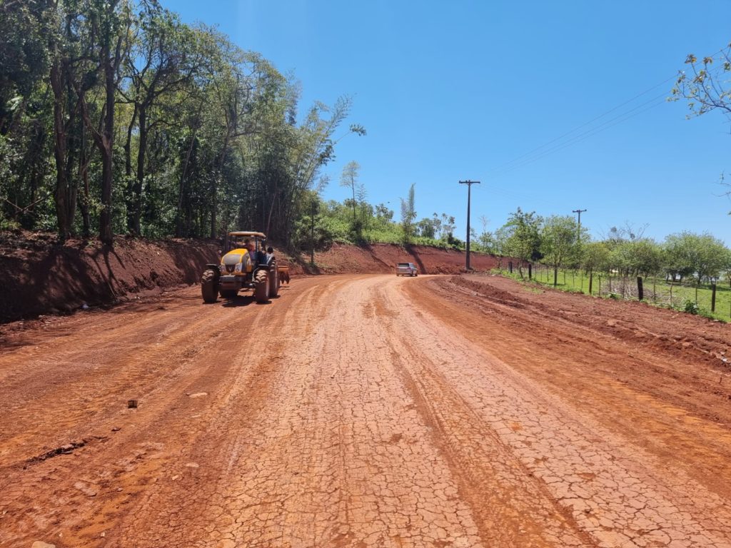 Avanzan las obras del tramo Fassardi – Kaguare’i en Guairá