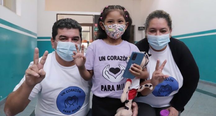 Anita vuelve a casa con un nuevo corazón