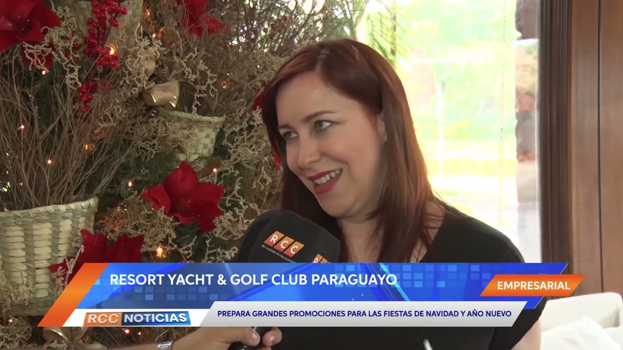 Excelentes promociones para Navidad y Año Nuevo en el Resort Yacht & Golf Club Paraguayo.