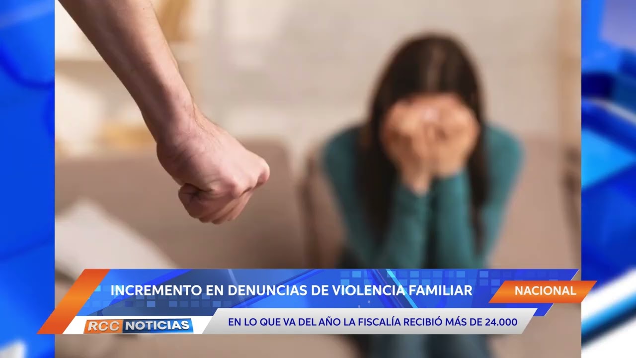 La Fiscalía recibió más de 24 mil denuncias de Violencia Familiar en lo que va del año.