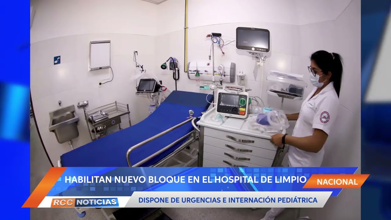 Habilitan pabellón de urgencias e internación pediátrica en el Hospital de Limpio