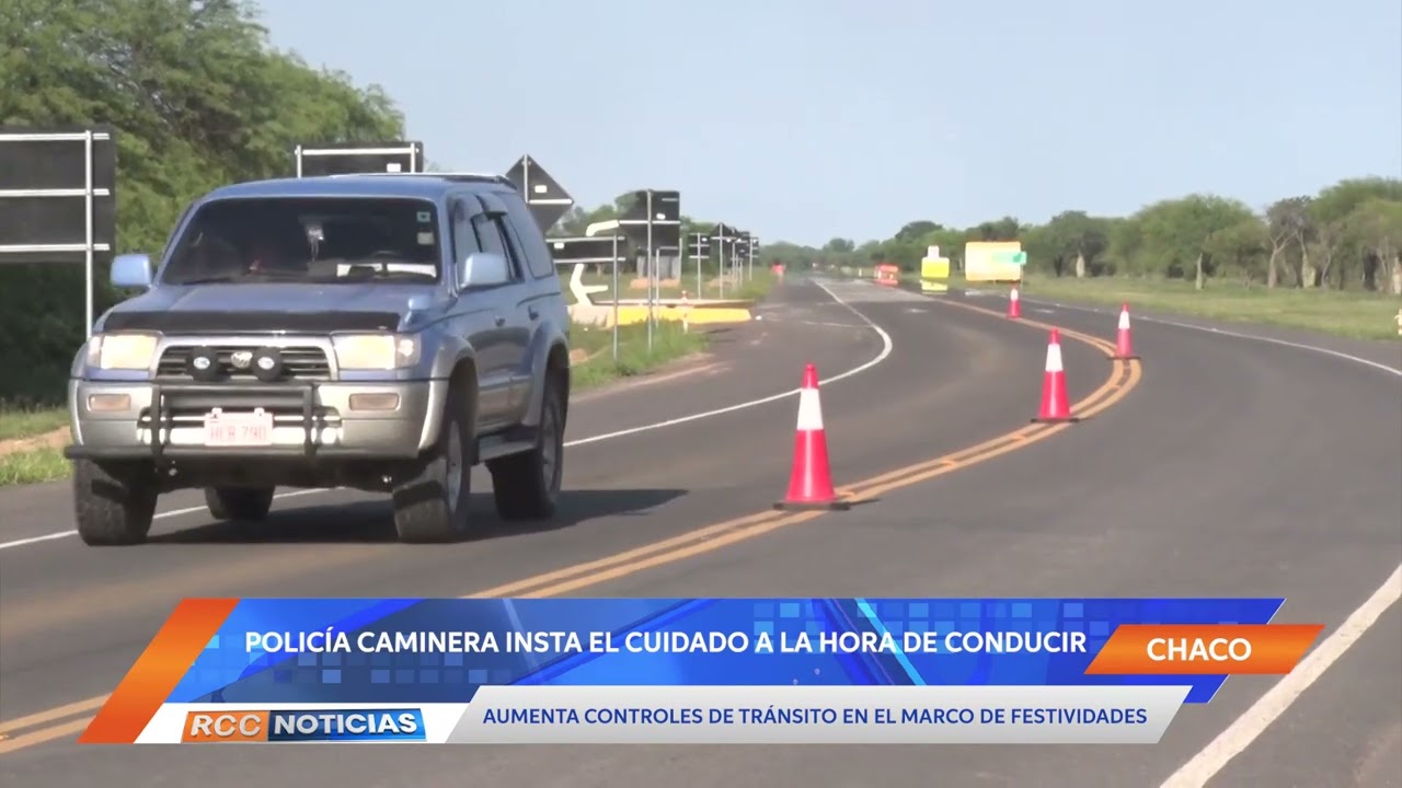 Policia caminera aumenta controles durante fechas festivas