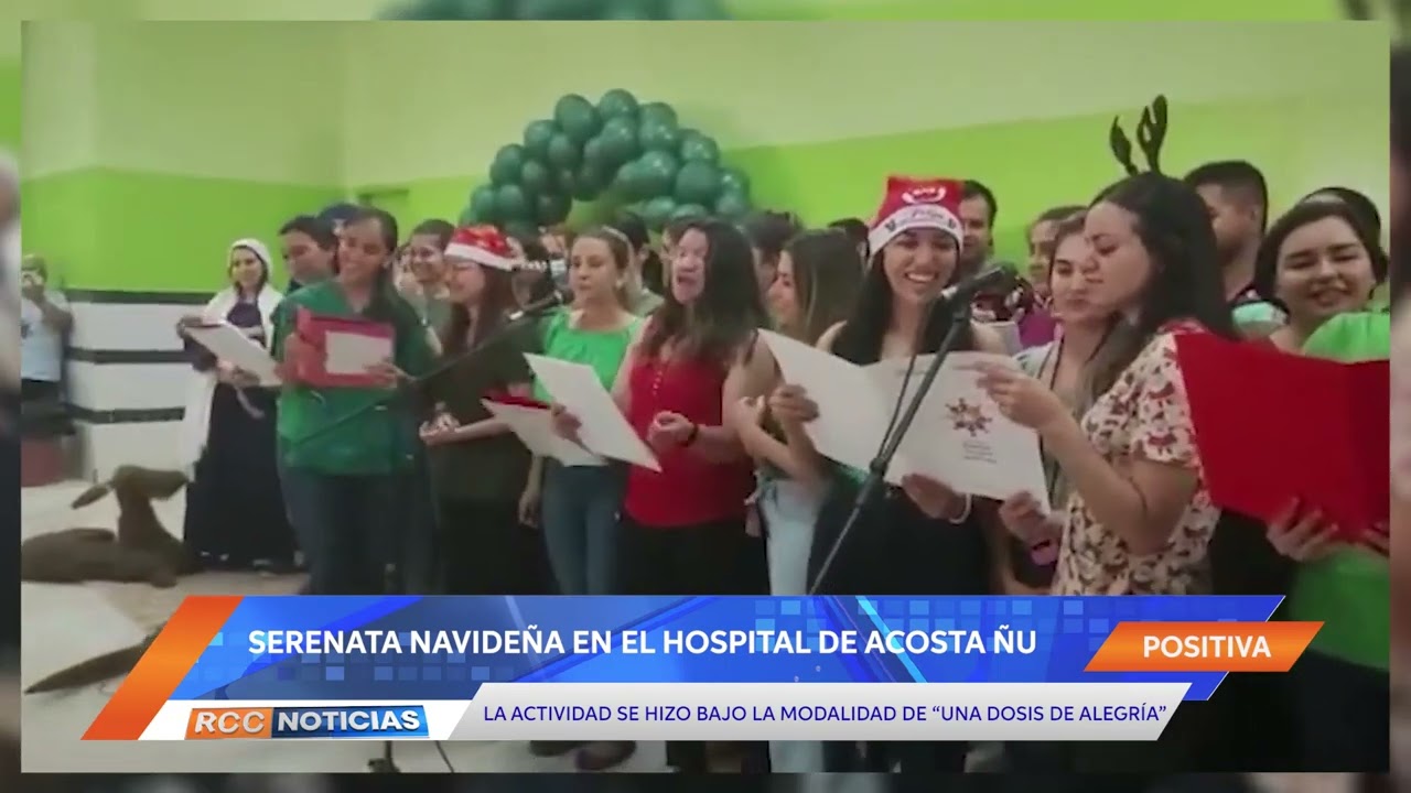 Niños del “Acosta Ñu” reciben serenata navideña
