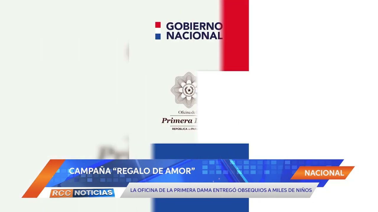 Campaña “Regalo de Amor” entregó obsequios a miles de niños