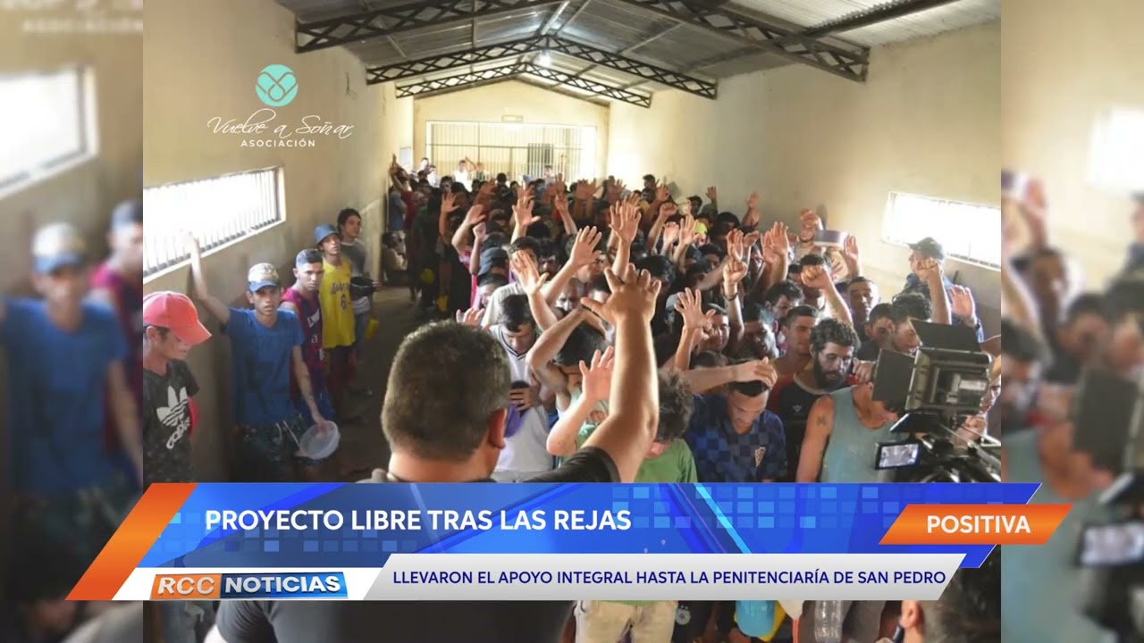 El programa de apoyo integral “Libre tras las rejas” llegó a la Penitenciaría Regional de San Pedro