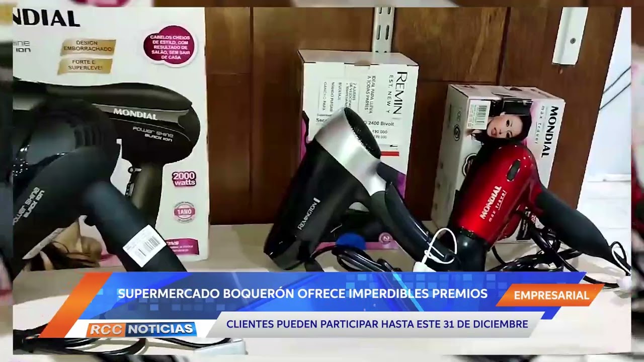 Supermercado Boquerón ofrece imperdibles premios por Fin de Año