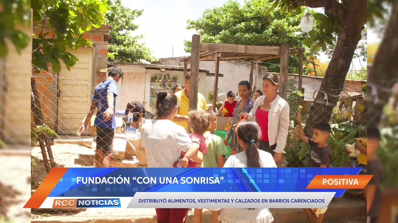 Fundación “Con una sonrisa” llegó a brindar alegrías a familias carenciadas a través de obsequios