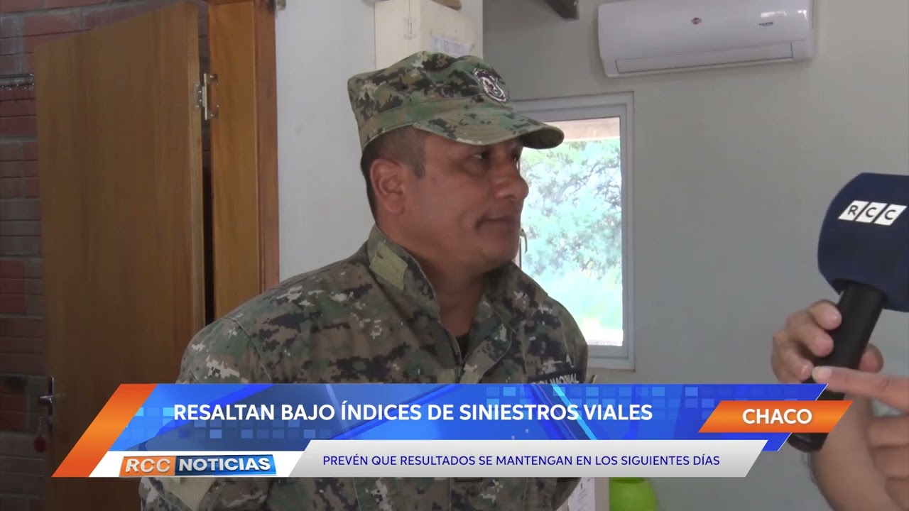 Efectivos policiales rescatan bajo casos de accidentes de tránsito en el departamento de Boquerón