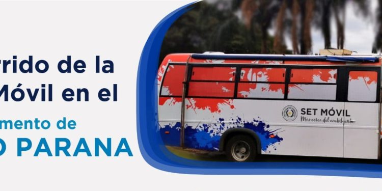 PAC Móvil de la SET estará en el Dpto de Alto Paraná