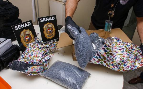 15 mil dosis de éxtasis provenientes de Alemania fueron interceptados por la SENAD