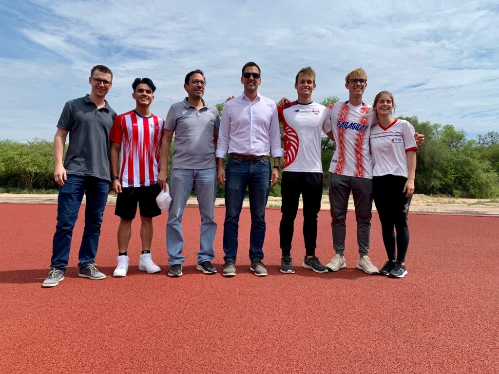 Una pista de atletismo palpita el deporte en el corazón del Chaco paraguayo