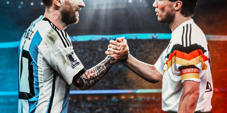 Lionel Messi igualó al alemán Mattäus con más presencias en los Mundiales