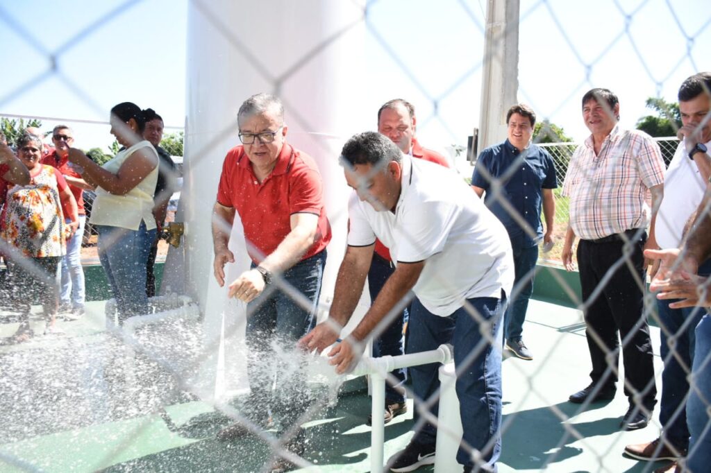 Inauguran sistemas de agua potable en localidades de Caaguazú