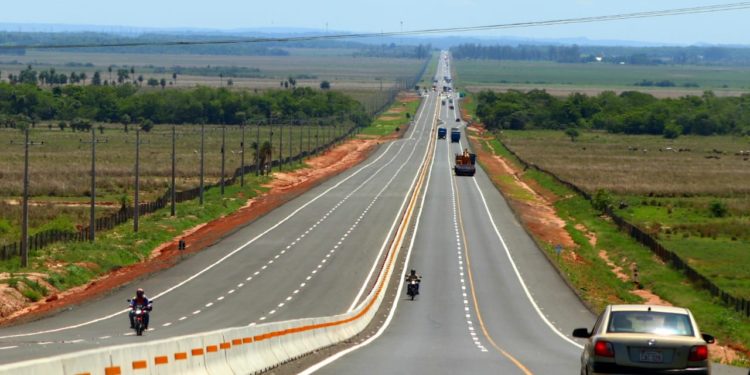 Avance de obras de la ruta PY02 alcanzan su etapa final