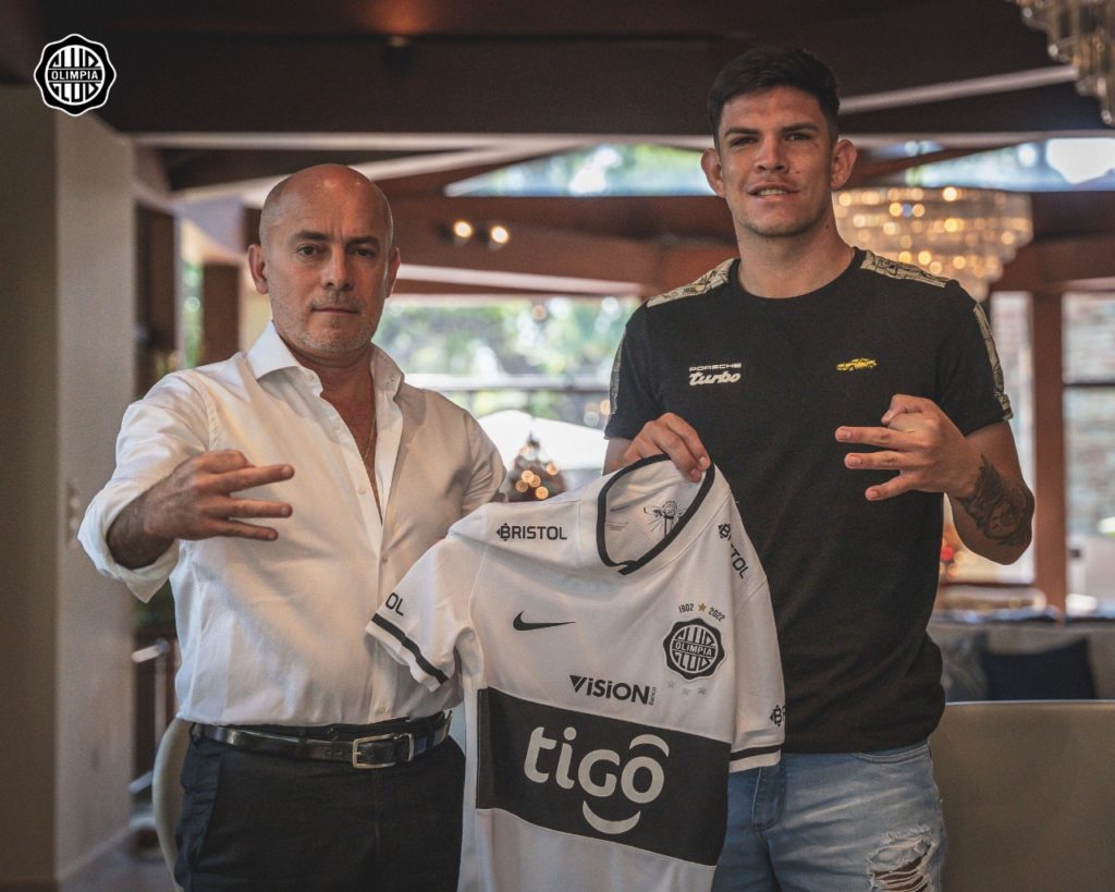Olimpia presentó a Junior Barreto como nuevo refuerzo Olimpia presentó a Junior Barreto como nuevo refuerzo