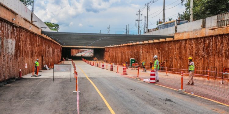 Habilitaron parcialmente el tránsito por el túnel de Tres Bocas