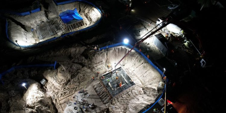 Puente de la Bioceánica cierra el 2022 con 110 pilotes y 10 cabezales construidos Puente de la Bioceánica cierra el 2022 con 110 pilotes y 10 cabezales construidos