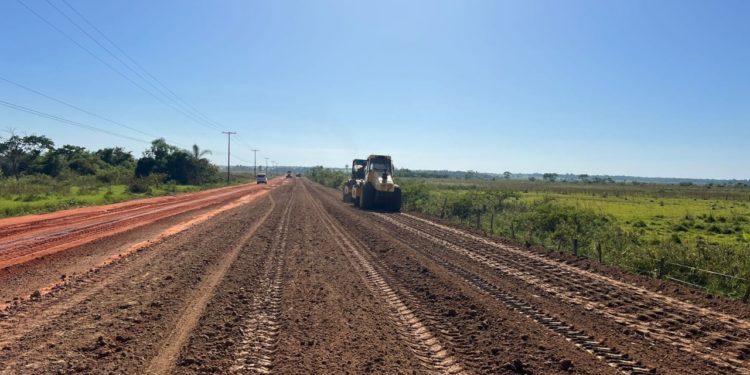 Buen avance de obras del Corredor Agroindustrial de San Pedro Buen avance de obras del Corredor Agroindustrial de San Pedro