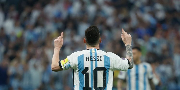 Lionel Messi se convirtió en el máximo goleador argentino de los Mundiales