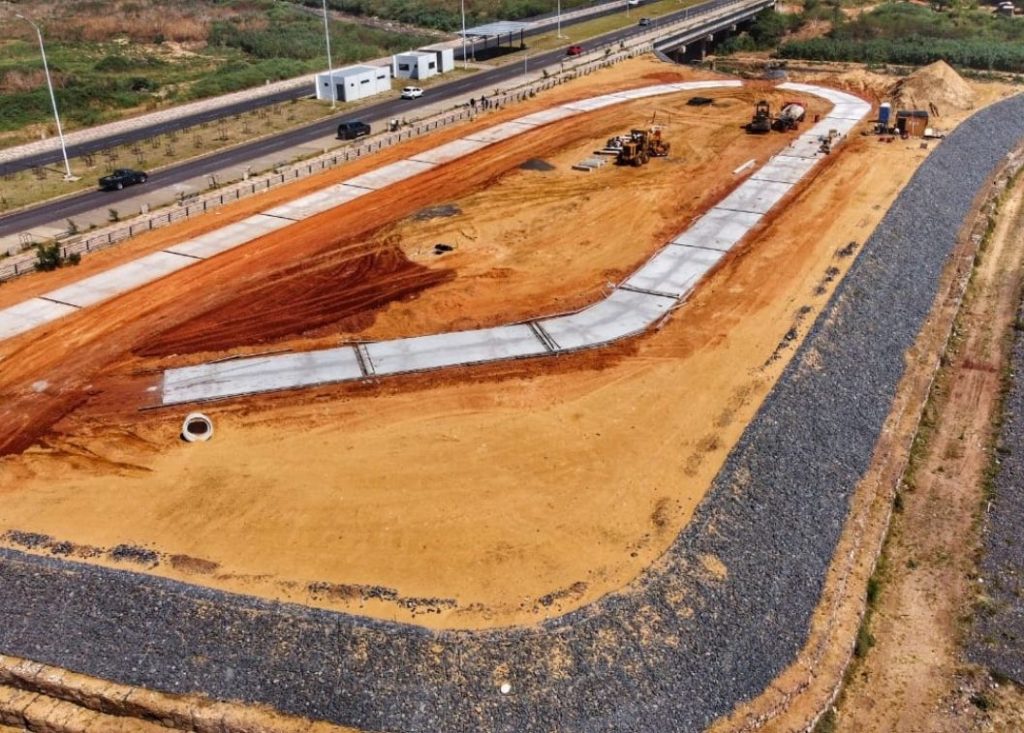 Avanzan los trabajos en el Parque Lineal de Asunción