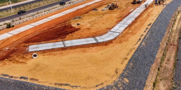 Avanzan los trabajos en el Parque Lineal de Asunción