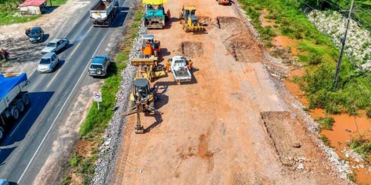 Transchaco: obras en zona de Pa´i Puku alcanzaron 85% de avance