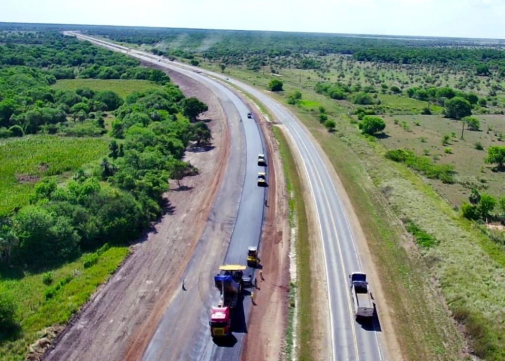 Ruta Transchaco cierra el año con 92% de ejecución en sus 8 lotes