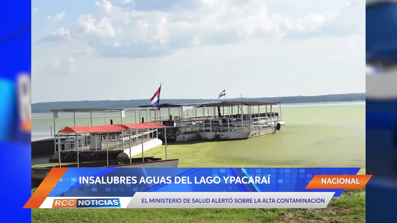 Aguas del Lago Ypacaraí son insalubres para el uso recreativo
