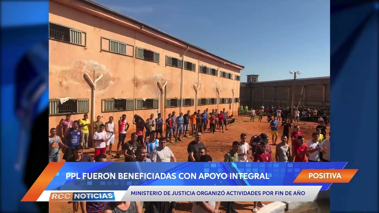 Personas Privadas Libertad (PPL) fueron beneficiadas con asistencia integral en alusión al Año Nuevo