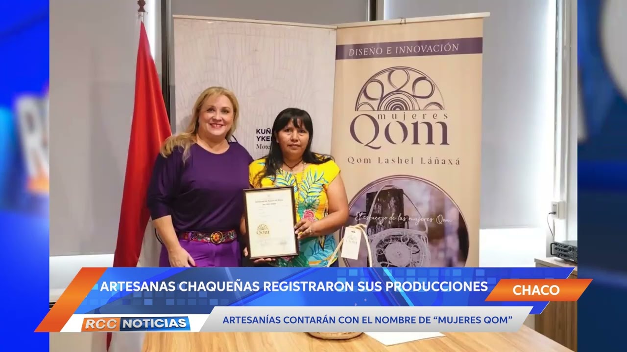 Artesanas chaqueñas registraron sus producciones bajo el nombre de “Mujeres Qom”