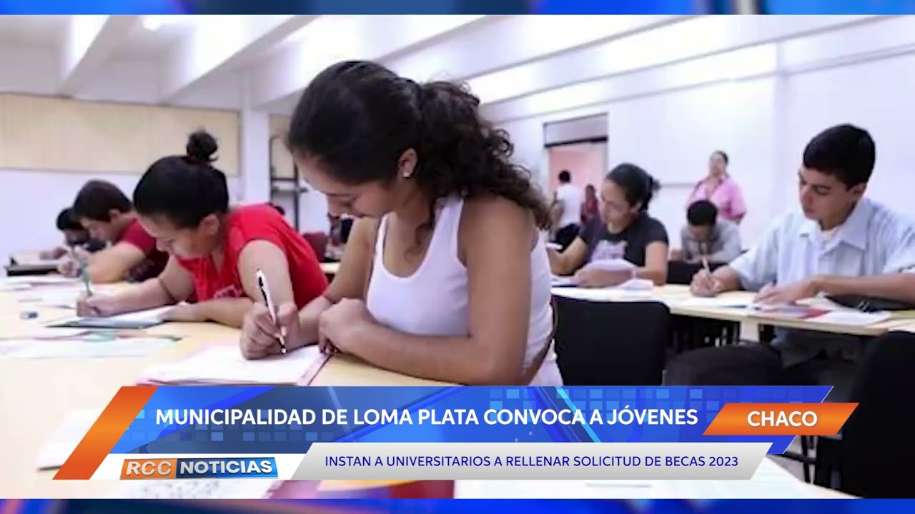 Municipalidad de Loma Plata realiza convocatoria a estudiantes para las becas 2023