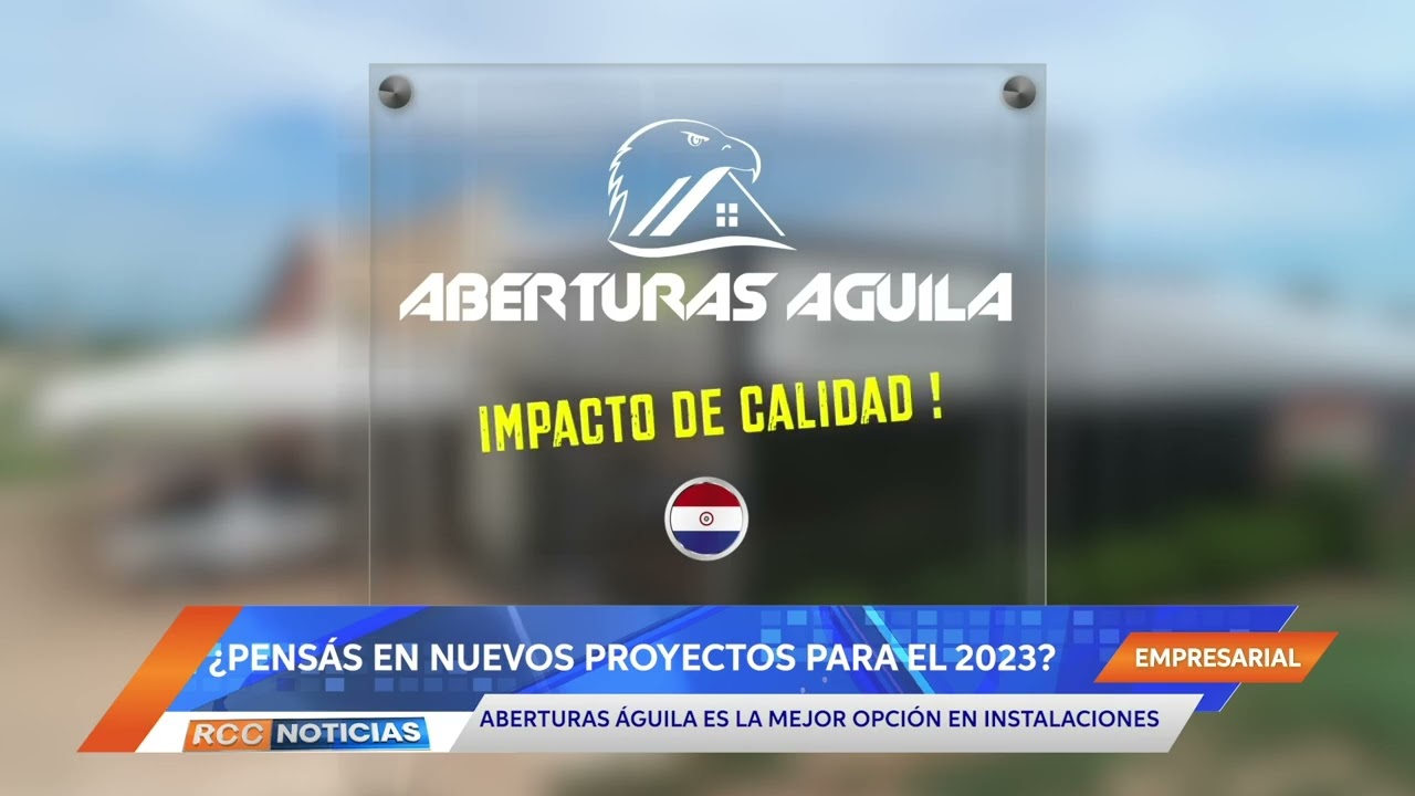 ¿Pensás en nuevos proyectos para el 2023? Aberturas Águila quiere acompañarte en todos ellos