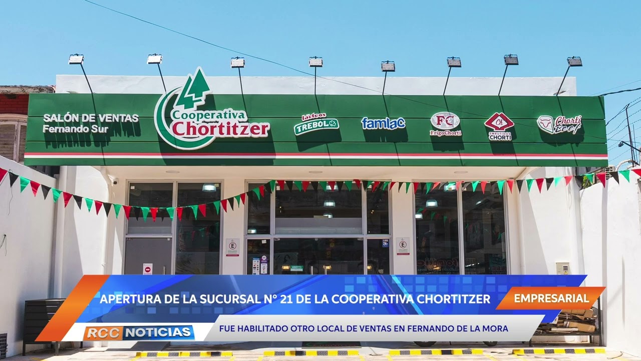 Cooperativa Chortitzer hizo apertura de su sucursal N° 21