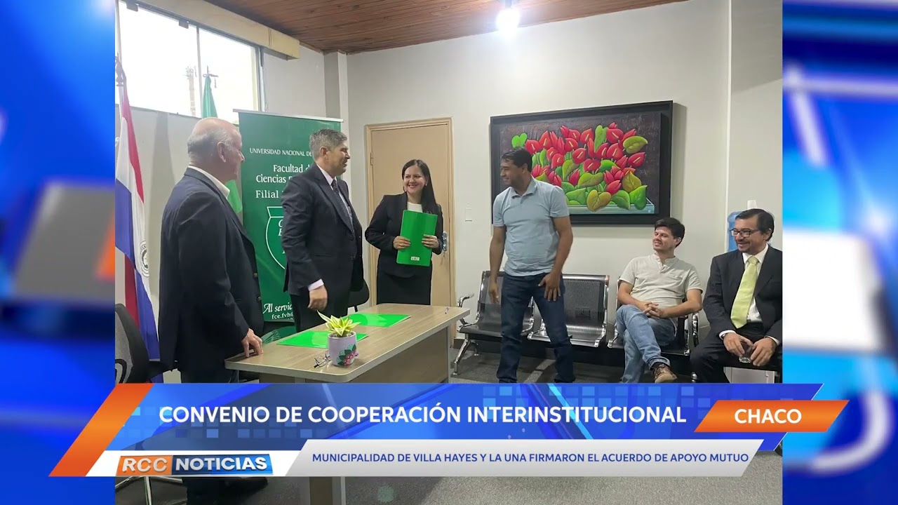 Municipalidad de Villa Hayes contrajo convenio con la Facultad de Ciencias Económicas de la UNA