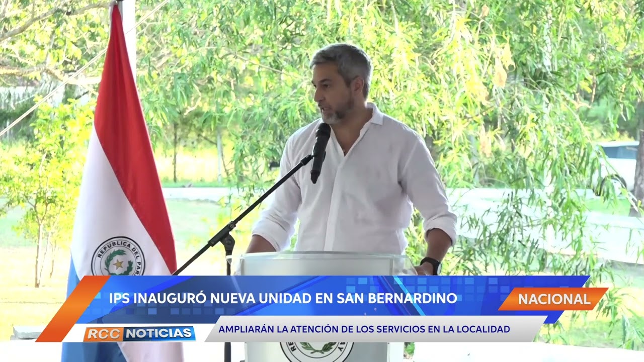 Nueva unidad de IPS en San Bernardino permite continuar ampliación de los servicios