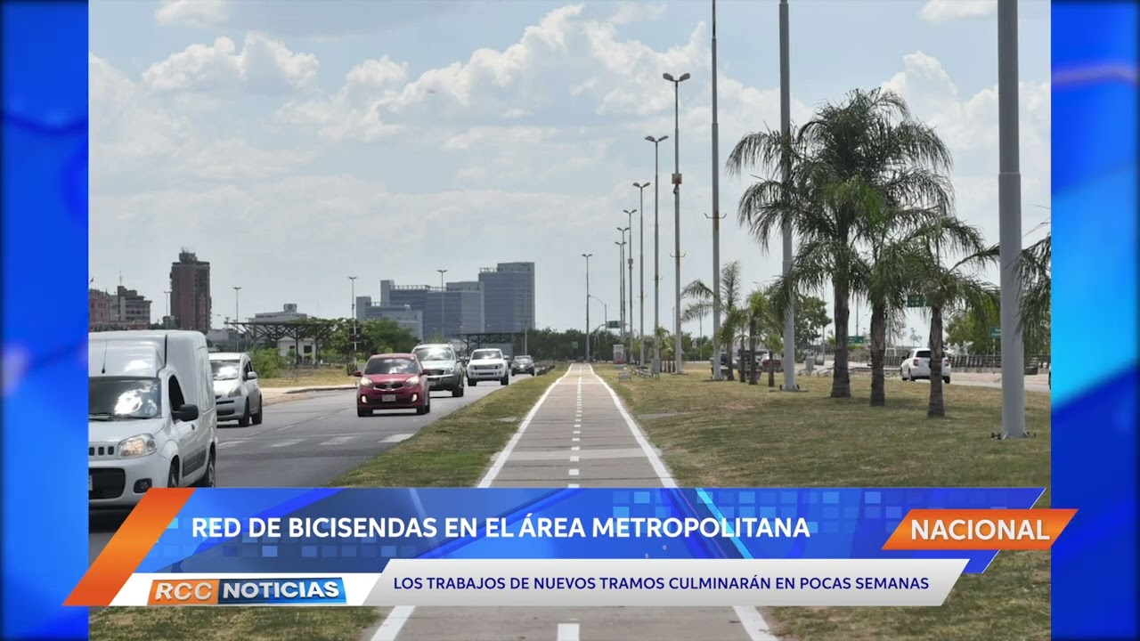 Muy pronto culminará un nuevo tramo para la red de bicisendas en el Área Metropolitana