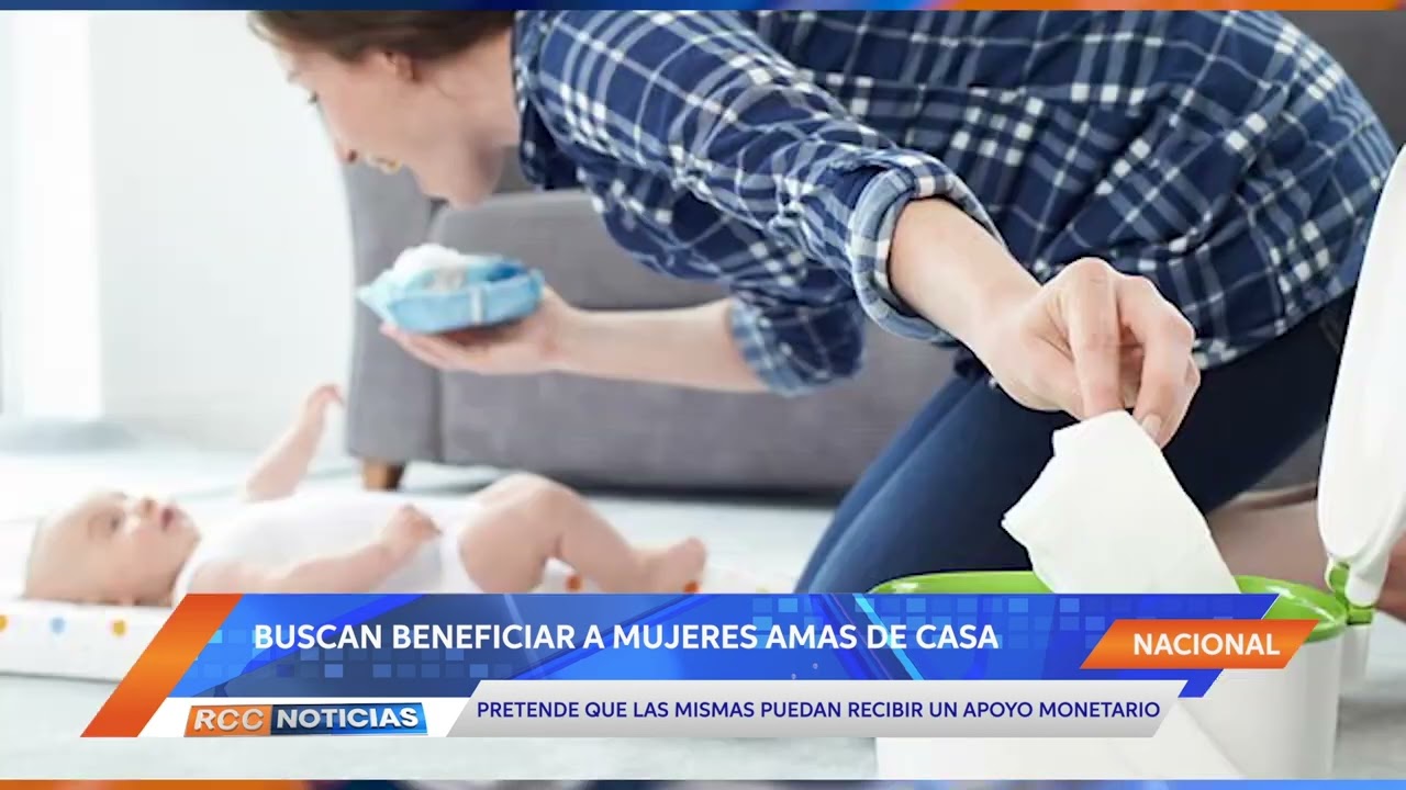 Proyecto busca beneficiar a mujeres amas de casa con apoyo monetario