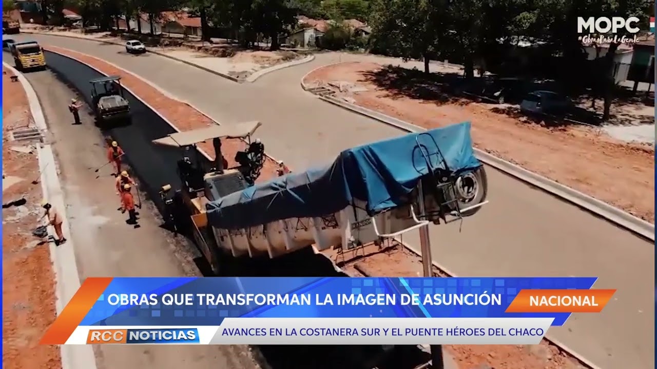 Importantes obras que están transformando la imagen de Asunción