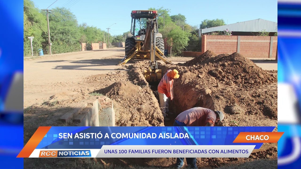 Comunidad María Elena de Fuerte Olimpo fue asistida por la SEN tras aislamiento