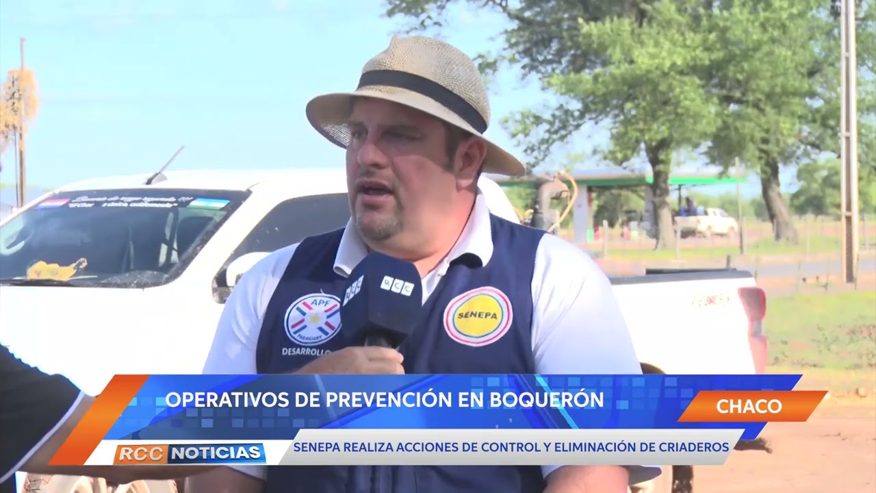 SENEPA interviene con operativos de prevención en el departamento de Boquerón.