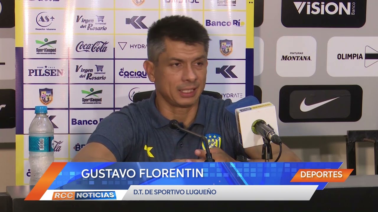 Olimpia vs Sportivo Luqueño: Palabras del DT Gustavo Florentin