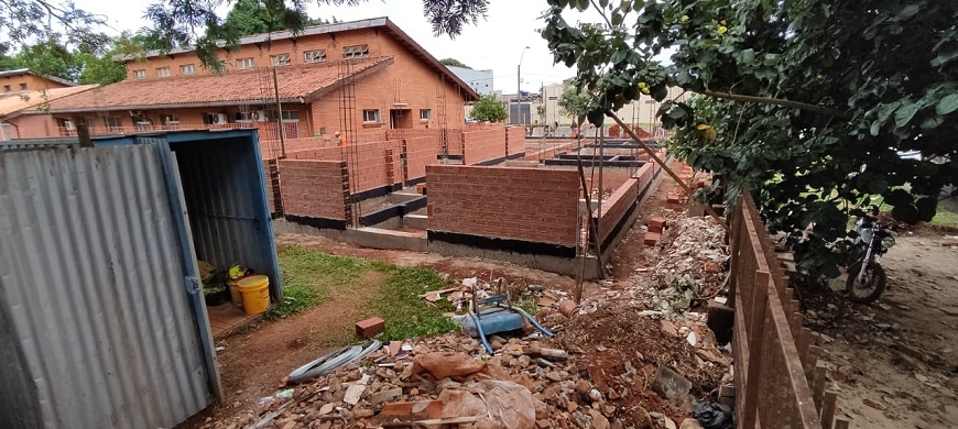 Prosiguen obras en el predio del hospital regional de Pedro Juan Caballero