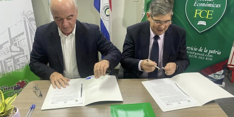 Municipalidad de Villa Hayes contrajo convenio con la Facultad de Ciencias Económicas de la UNA Municipalidad de Villa Hayes contrajo convenio con la Facultad de Ciencias Económicas de la UNA