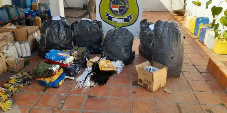 Detuvieron a hombre con mercaderías de dudosa procedencia en Villas Hayes  